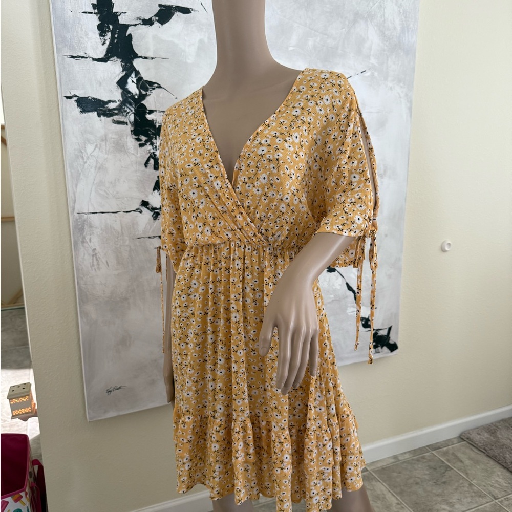 Sunny Floral Mini Dress
